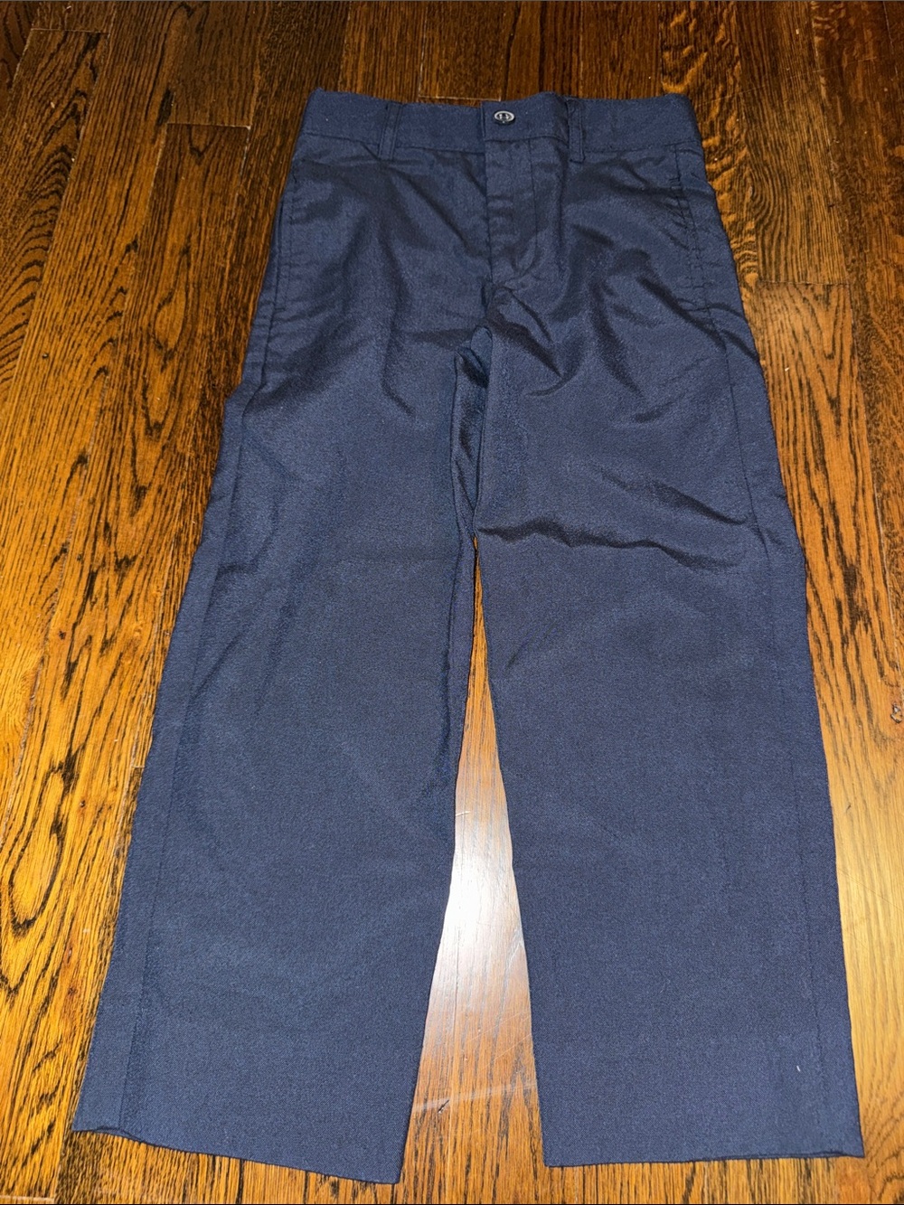 Cat & Jack Navy Straight-Leg Dress Pants